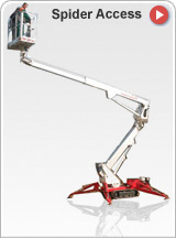 Palazzani spider access boom lifts sale or rental
